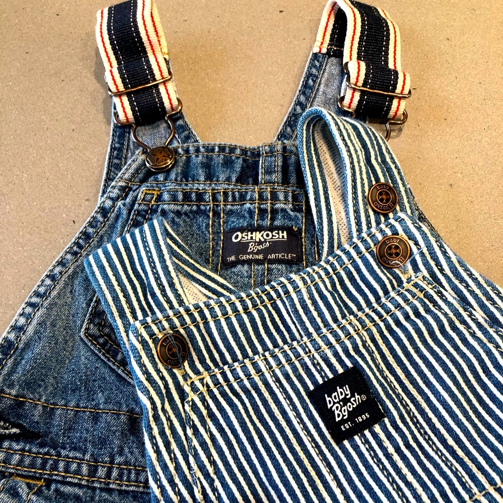 BABY OSHKOSH B’GOSH OVERALLS SIZE 18-24M